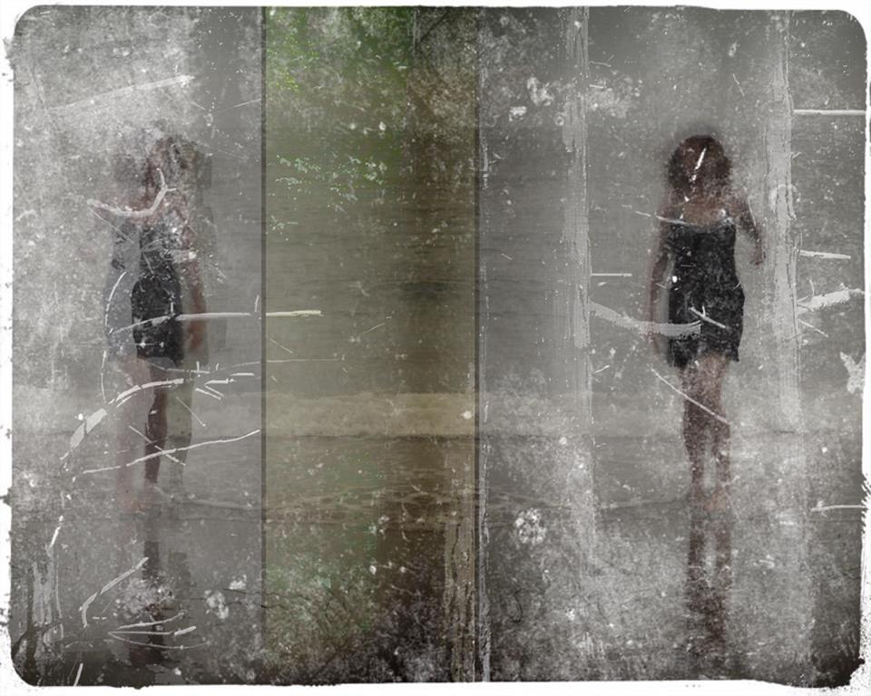 'Splash', beeld van Anneke Balvert op omslag 'Tussenland' 